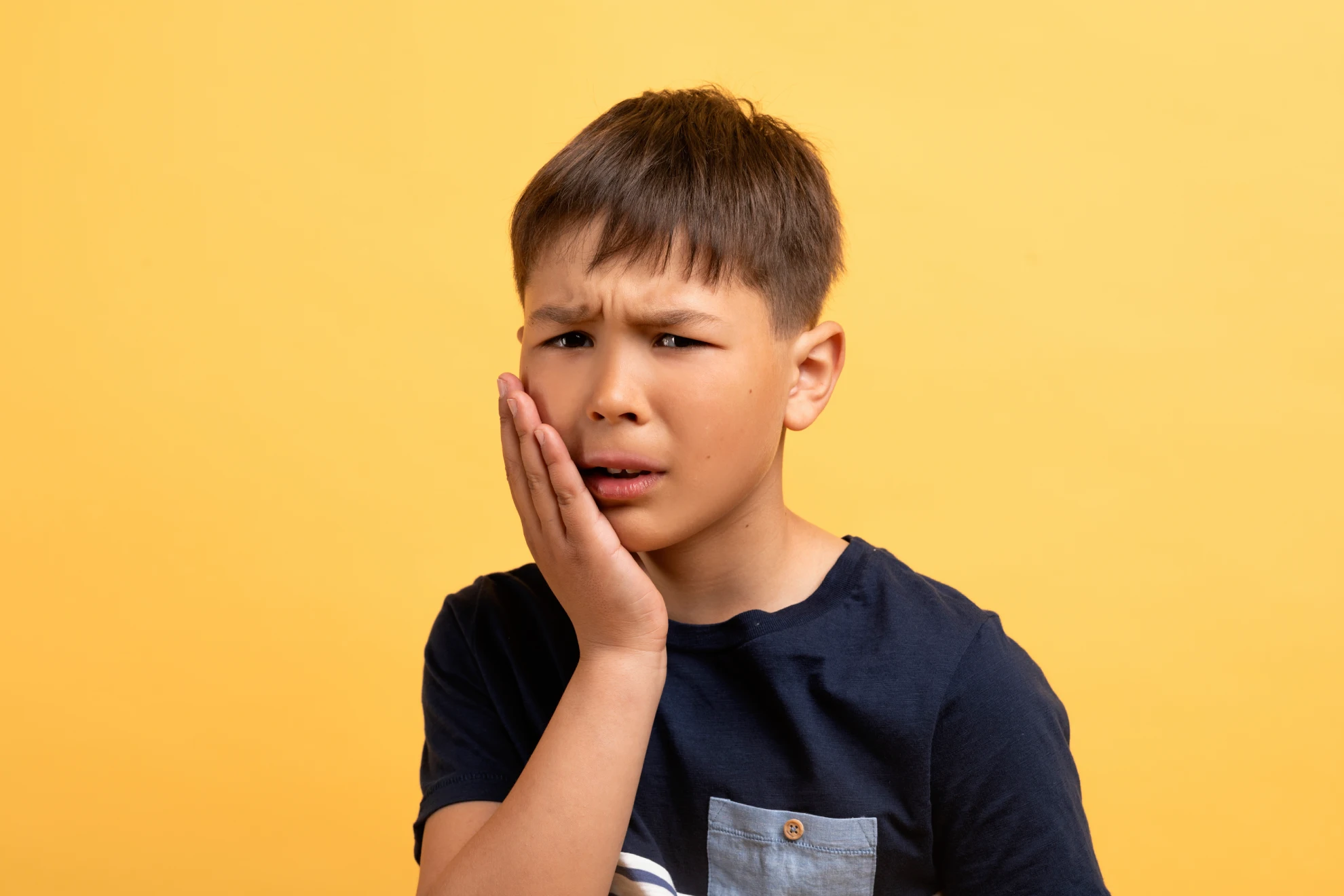 niños con dolor por bruxismo